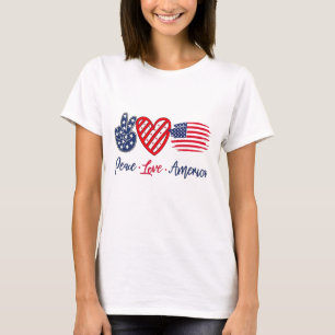 Vierde van juli familie T-shirt