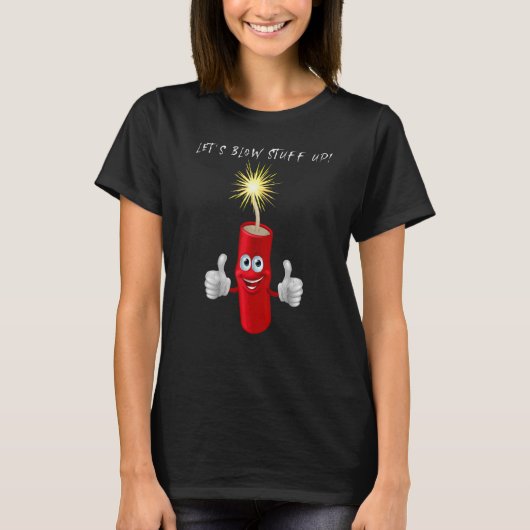 Vierde van juli Firecracker T-shirt (Voorkant)