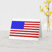 Vierde van Juli Kaart (Gele Bloem)