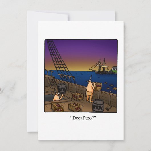 Vierde van juli nodigt "spectickles" uit kaart (Voorkant)