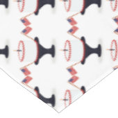 Vierde van juli Verjaardag Cake Thema Tafelkleed (Gekanteld)