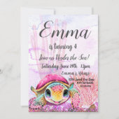 Vierde verjaardag, onder het Zee Kaart (Voorkant)