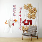 Vierde verjaardag wandkleed (In Situ (horizontaal))