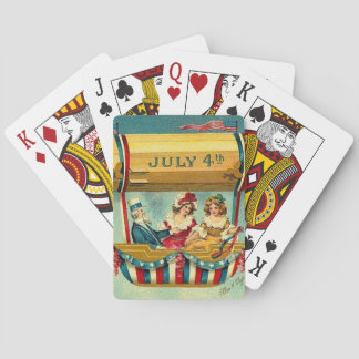 Vierde Vintage juli Speelkaarten