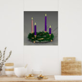 Vierde week van de Advent Poster (Keuken)