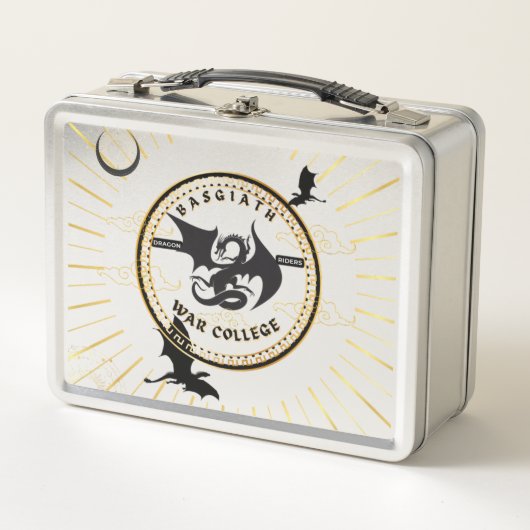 Vierde Wing draak Lunchbox, War College Lunchbox (Voorkant)