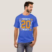 Vieren 20 t-shirt (Voorkant volledig)