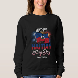 Vieren Happy Haitian Flag Day Pride T-shirt