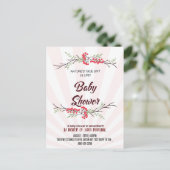 Vieren van de komst van uw kleine wonder! briefkaart (Staand voorkant)