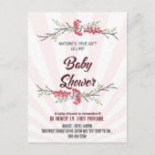 Vieren van de komst van uw kleine wonder! briefkaart (Voorkant)