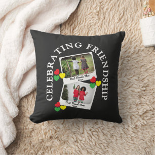 VIEREN VRIENDSCHAP Twee Instant Print Besties Kussen