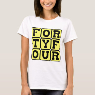 Vierenveertig, Nummer 44 T-shirt