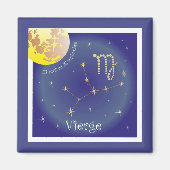 Vierge 23 août au 23 septembre Magnet Magneet (Voorkant)