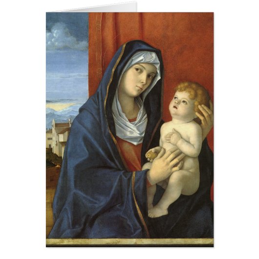 Vierge à l'enfant par Giovanni Bellini (Devant)