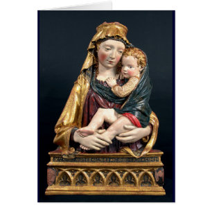 VIERGE À L'ENFANT, Saphir Bleu