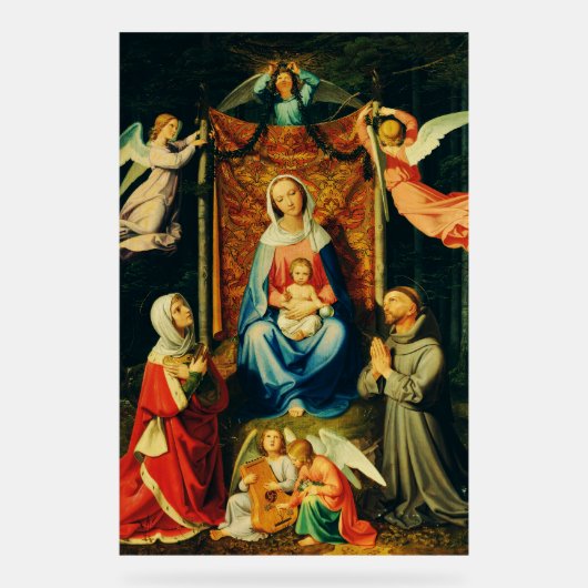 Vierge à l'Enfant, Ste Adélaïde et St François (Recto)