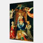 Vierge à l'Enfant, Ste Adélaïde et St François (Angle)