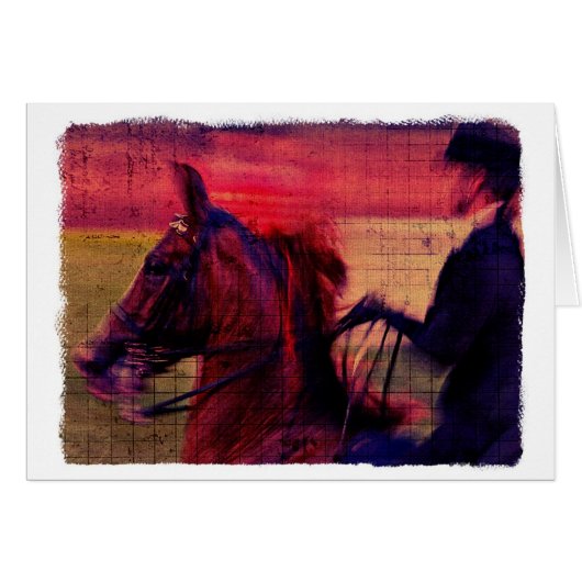 Vierge à selle à l'intérieur (Devant horizontal)