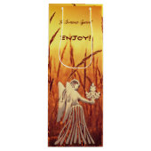 Vierge Anniversaire Vin Sac cadeau (Devant)