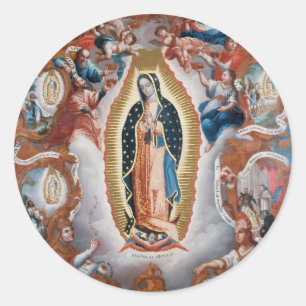 "Vierge autocollants de Guadalupe"