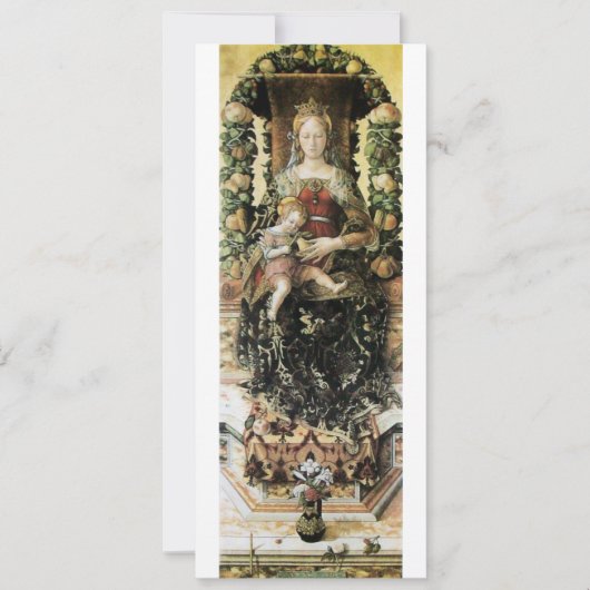 VIERGE AVEC ENFANT Noël Programme (Devant)