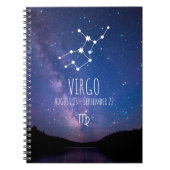 Vierge | Carnet de constellation Zodiaque personna (Devant)