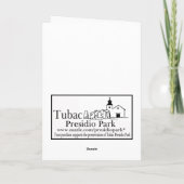 Vierge de carte de Noël de Guadalupe (Dos)