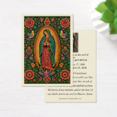 Vierge de Guadalupe Art Funéraire Mexicain Folk (Bureau)