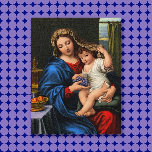 Vierge de la carte des raisins