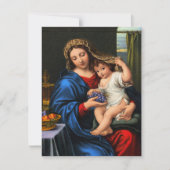 Vierge de la carte des raisins (Devant)