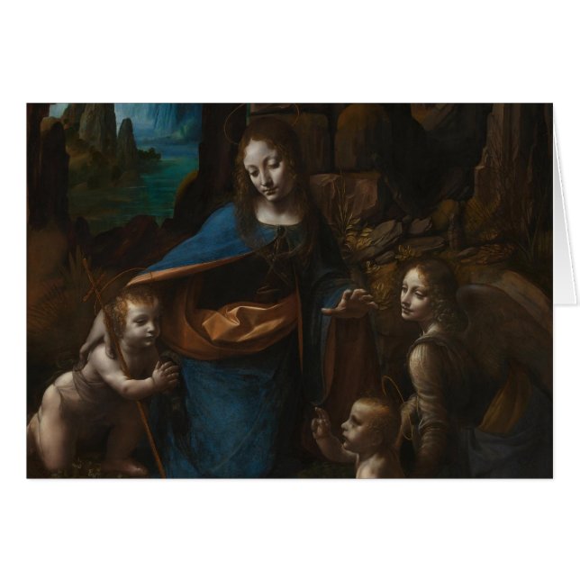 vierge des rochers (Devant horizontal)