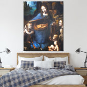 Vierge des rochers toile Imprimer (Insitu(Chambre))