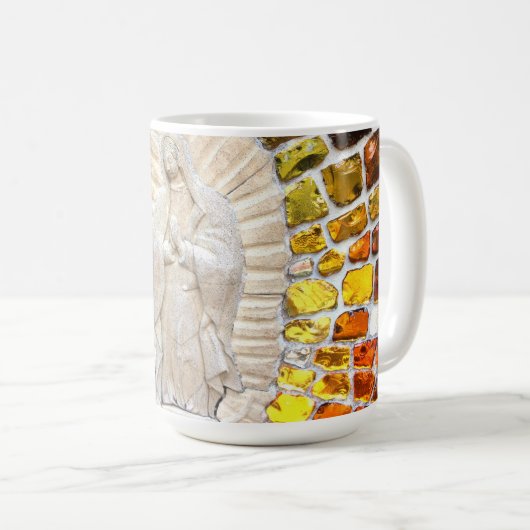 Vierge du pauvre Temple Mug (Devant droit)
