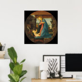 Vierge & Enfant - Sandro Botticelli Poster d'art (Bureau à domicile)