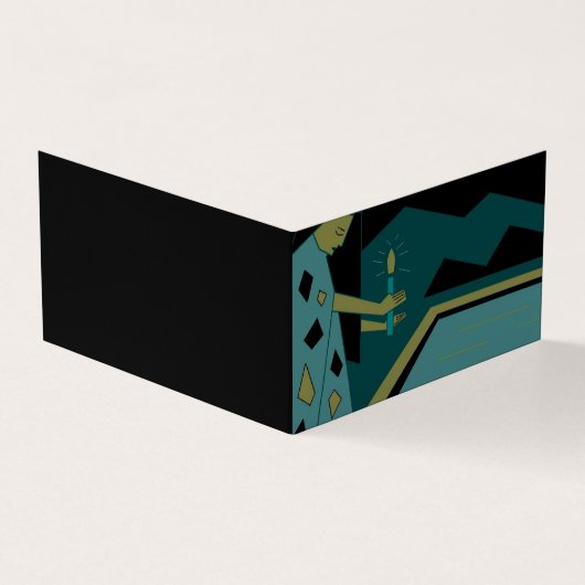 Vierge et bougie (Outside)