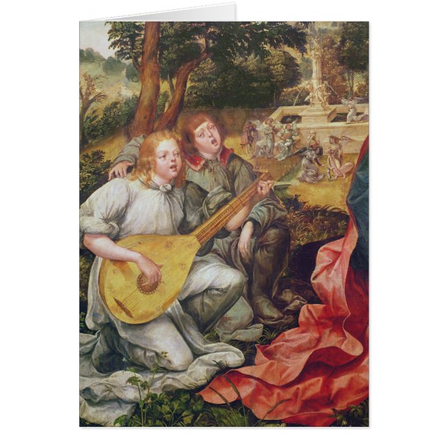 Vierge et enfant avec des anges (Devant)