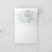 Vierge Florale Bleue et Blanche Marie Religieuse (Intérieur)