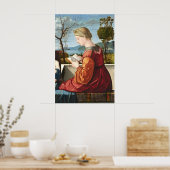 Vierge Lecture - Poster d'art Vittore Carpaccio (Cuisine)