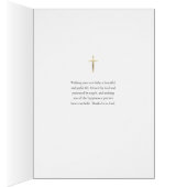 Vierge Marie catholique Félicitations Nouvelle car (Intérieur (Droit))