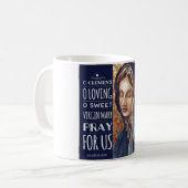 Vierge Marie Catholique Mug (Devant gauche)