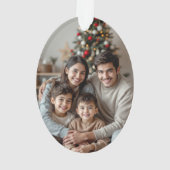 Vierge Marie Couleurs vives Photo Arbre de Noël (dos)