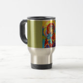 Vierge Marie et enfant Notre Dame Voyage Mug (Devant gauche)