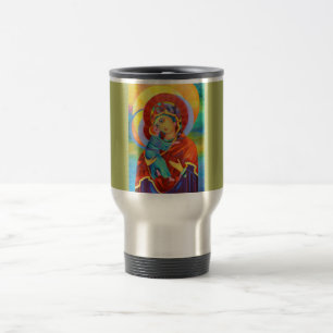 Vierge Marie et enfant Notre Dame Voyage Mug