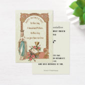 Vierge Marie Fête des mères Cartes de souvenir (Bureau)