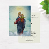 Vierge Marie Fête des mères Cartes de souvenir (Bureau)