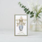 Vierge Marie Fête des Mères Souvenir Carte Sainte (Debout devant)