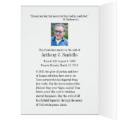 Vierge Marie Florale Condolence funéraire religieu (Intérieur (Gauche))