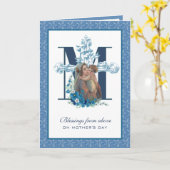 Vierge Marie Jésus Prière catholique Carte religie (Fleur jaune)