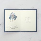 Vierge Marie Jésus Prière catholique Carte religie (Intérieur)