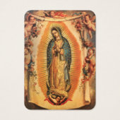 Vierge Marie Salve Reina Espagnol Prière Carte Sai (Devant)